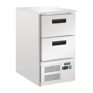 Polar G-series Saladette With 2 Gn Drawers - Under Bench Fridges (gh332-a)