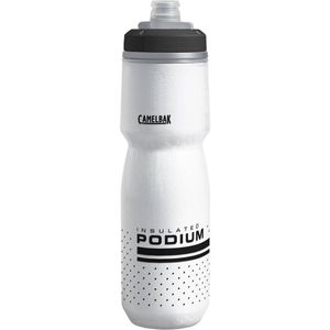 CamelBak Podium 0.7L Chill Insulated Water Bottle White Black