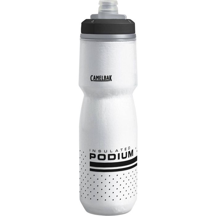 CamelBak Podium 0.7L Chill Insulated Water Bottle White Black