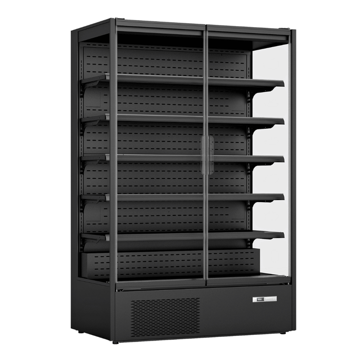 Thermaster Supermarket Panorama 2 Door Chiller Display  - Commercial Open Display Fridges (dc-125b)