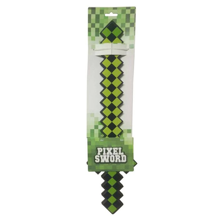 Pixel Art Sword 60cm Kids/Children Game Roleplay Battle Foam Weapon Toy Assorted