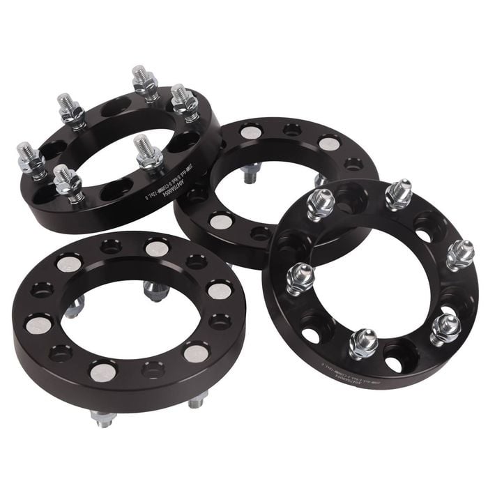 4pcs 25mm 6 Stud 6x139.7 Wheel Spacers For Toyota Hilux Pajero Triton Ranger