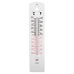 Ashley Plastic Indoor Thermometer - White