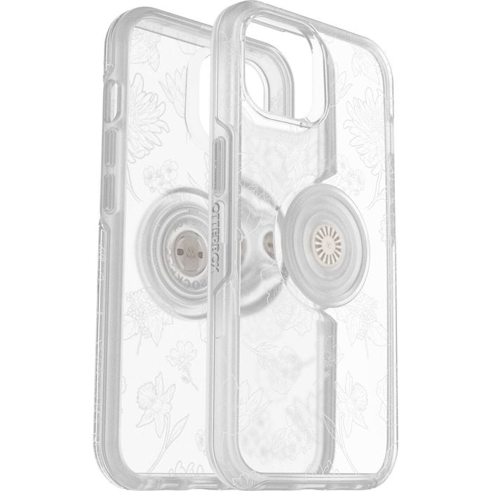 OtterBox Otter + Pop Symmetry Case For Apple iPhone 14 - Clear