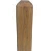 90 x 90mm 2.4m Chamfer Cypress Bollard DAR
