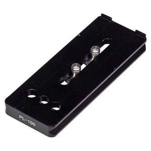 Benro PL100 Snap-In QR Plate Tripod Camera Mount Accessory Black