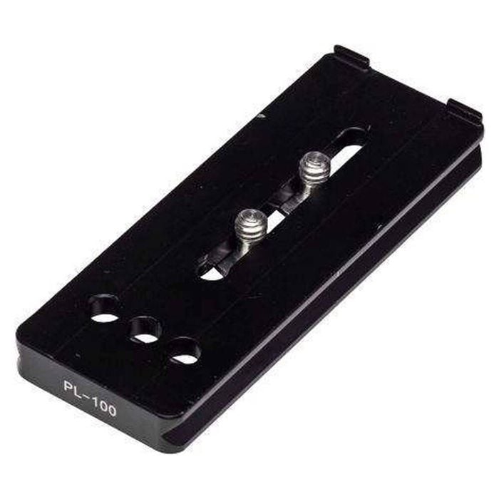 Benro PL100 Snap-In QR Plate Tripod Camera Mount Accessory Black