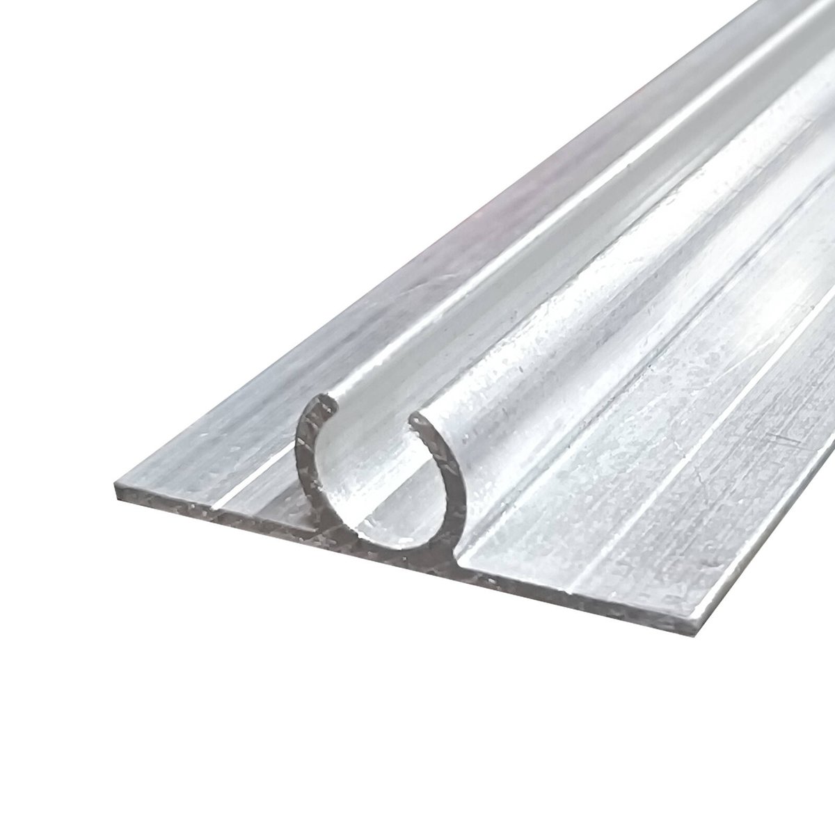 Metal Mate 43 x 11.36mm x 3m Aluminium Double Flange Rope Track ...