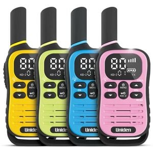 Uniden Uh45-4 Max Uhf Cb Hh Radio Quad Pack