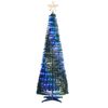 Costway 1.9M Pop-up Lighted Christmas Tree Bluetooth APP Control Xmas Tree w/282 RGB LEDs
