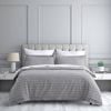 Jason Commercial Single Studio Stripe Quilt Cover Set 140x210cm - Silver