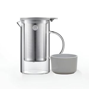Buydeem Tea Pot Glass With Bracket 800ml