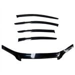 Tradies Choice Bonnet Protector & Weathershields Window Visors for Commodore VE Sedan 2006-2013