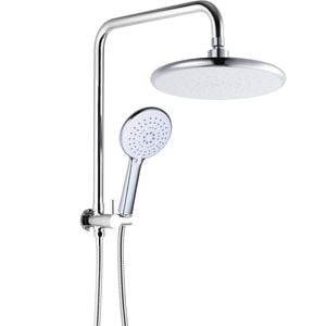 Revolution Showers Chrome Twin Self Cleaning Shower
