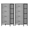 Artiss 2x4 Chest of Drawers Storage Cabinet Grey