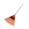 Atlas Trade 18T Plastic Leaf Rake with FSC Handle