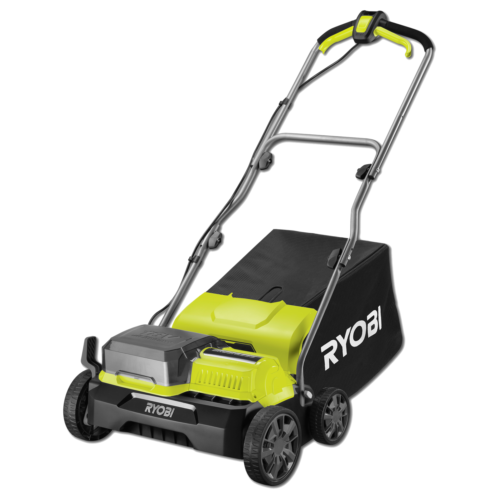 Ryobi one+ 18v 35cm cylinder lawn mower sale