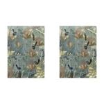 2PK Ashdene Linen 70cm Enchanting Banksia Kitchen Towel - Green