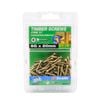 Zenith 6G x 20mm Gold Passivated Type 17 Countersunk Head Timber Screws - 100 Pack