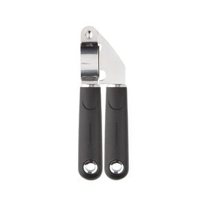 MasterCraft Soft-Grip Stainless Steel Garlic Press