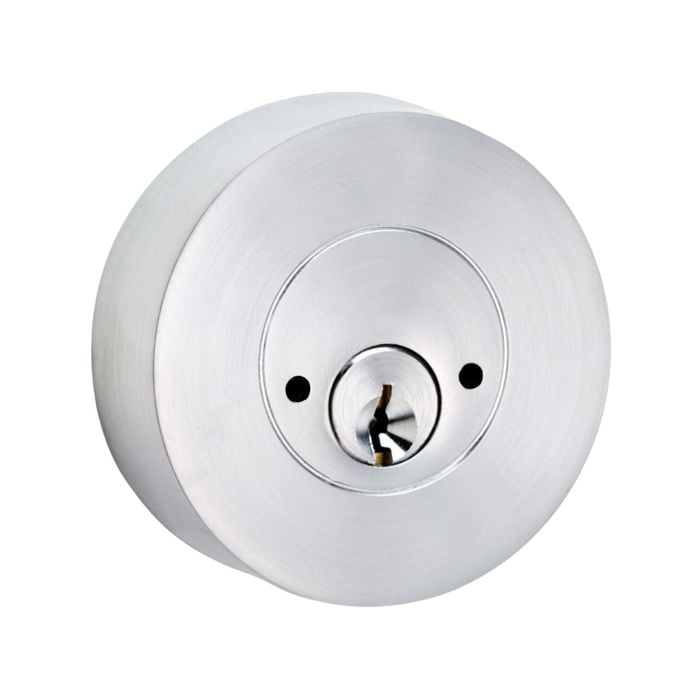 Lemaar Satin Chrome Round Flat Deadbolt