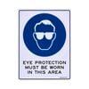 Sandleford 300 x 225mm Eye Protection Must Be Worn Plastic Sign