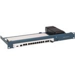 RACKMOUNT.IT Cisrack RM-CI-T14 1U Rack-mountable Rack Shelf for Networking, Firewall - 482.60 mm Rack Width - Metallic Blue