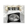 3D Night Full Moon 56 Bed Pillowcases Quilt King Single Size