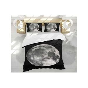 3D Night Full Moon 56 Bed Pillowcases Quilt King Single Size