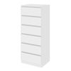 White Dresser 6 Chest of Drawers Dresser