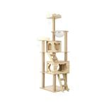 Alopet 190cm Cat Tree Scratching Post Scratcher Tower Wood Large