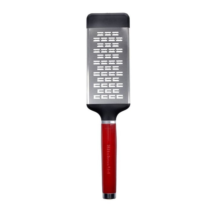KitchenAid Medium Flat Grater/Zester Stainless Steel - Empire Red