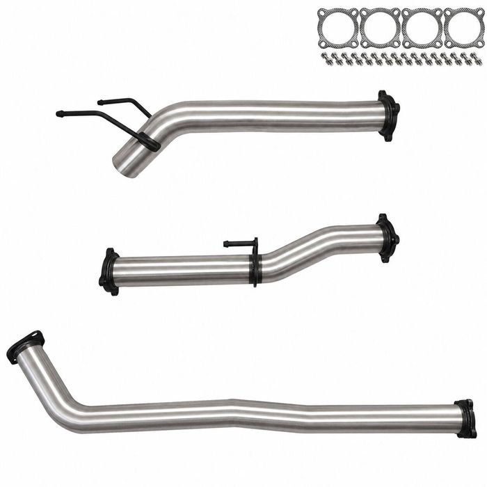 Ignite Exhausts Toyota 2026 Hilux 2.8L GUN Series 3" DPF-Back Exhaust With Pipe Only Diff Dump