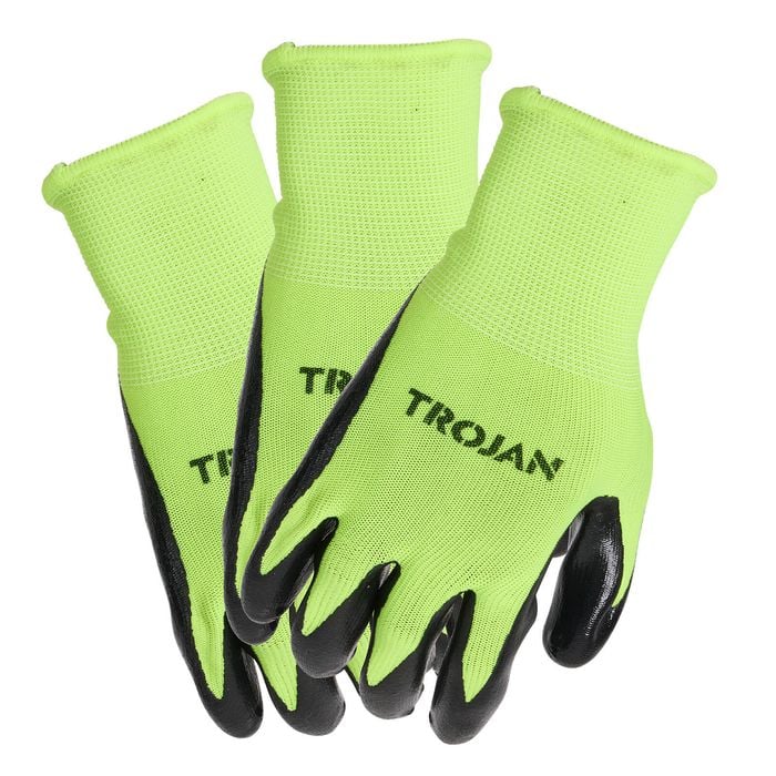 Trojan Large 3pk Hi-Vis Gloves