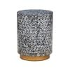 Margaret Cylinder Shell Stool/Side Table