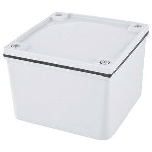 DETA 108 x 108 x 76mm Grey PVC Conduit Adaptable Box - Single Pack