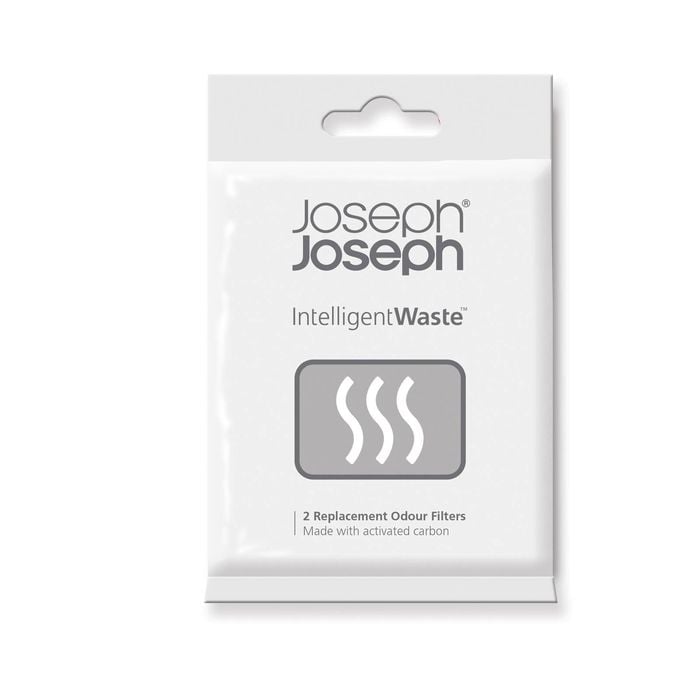 Joseph Joseph Black Replacement Odour Filters - Set of 2