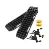 Bunker Indust 2PCS Recovery Tracks Board Black 10T + Side Mounting Bracket Kit