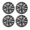 Tesla Model Y 2022-2025 Wheel Protector Cover Hub Caps 19 Inch Rim TURBINE-H Matt Black