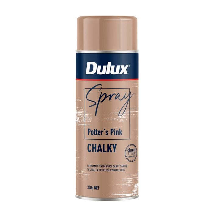 Spray Paint Dulux Chalky 340G Potters Pink