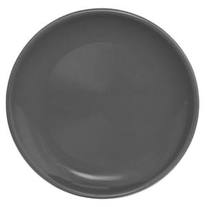 Olympia Cafe Coupe Plate Charcoal 205mm 12 Pack Ceramic Dinnerware