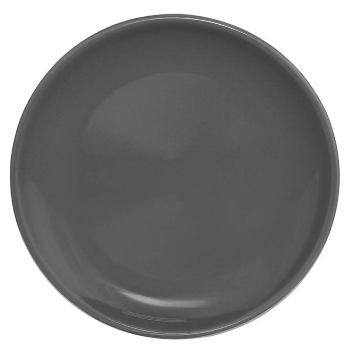 Olympia Cafe Coupe Plate Charcoal 205mm 12 Pack Ceramic Dinnerware