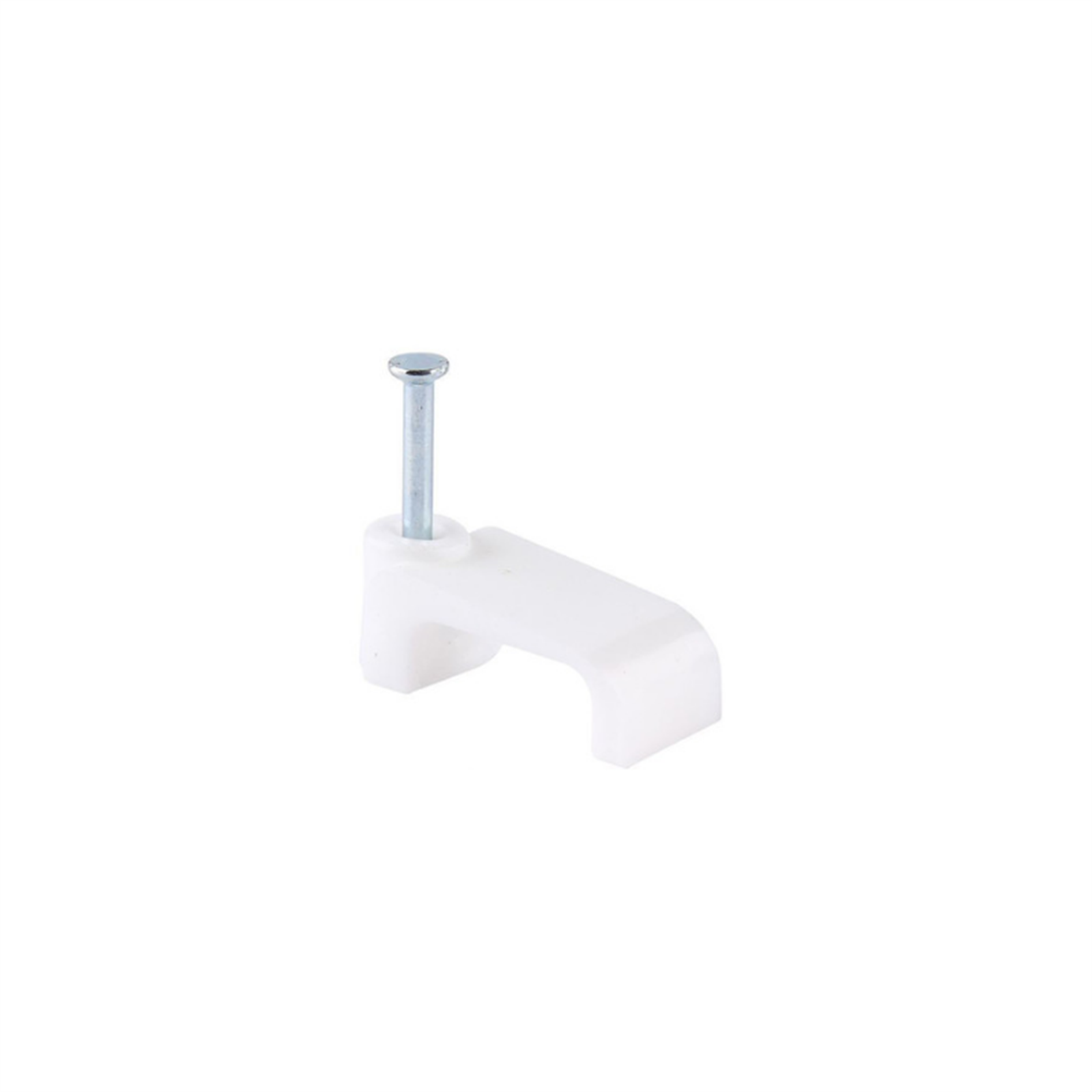 HPM 7mm White Flat Cable Clips - 20 Pack product image