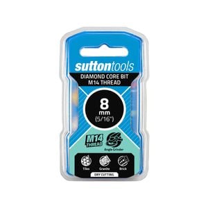 Sutton Tools 8mm M14 Diamond Core Bit