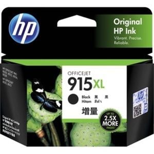 Hp 915xl Original High Yield Inkjet Ink Cartridge - Black Pack - 825 Pages