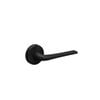 Schlage Matt Black Medio Series Sierra Dummy Trim
