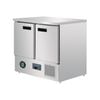 Polar G-series Double Door Counter Fridge 240ltr - Under Bench Fridges (u636-a)