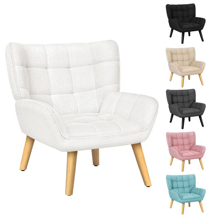 ALFORDSON Armchair Accent Chair Boucle