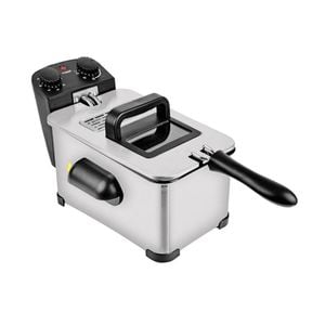 Lenoxx 3.8L Deep Fryer w/ Timer Control Knob Kitchen Tool