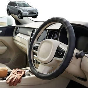 Australian Goose Steering Wheel Cover for Mercedes-Benz GLS-Class 2007 - 2012 (X164) Circle Black